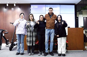 Welcome Mr. Fabio, Miss Andrea and Miss Celina to Lannmarker.